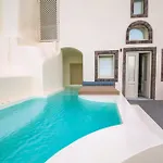 Elegant Santorini Aloia Private Hot Tub Air Conditioning Villa Oia