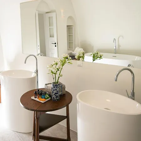 فيلة Elegant Santorini Aloia Private Hot Tub Air Conditioning 1 Bedrooms *