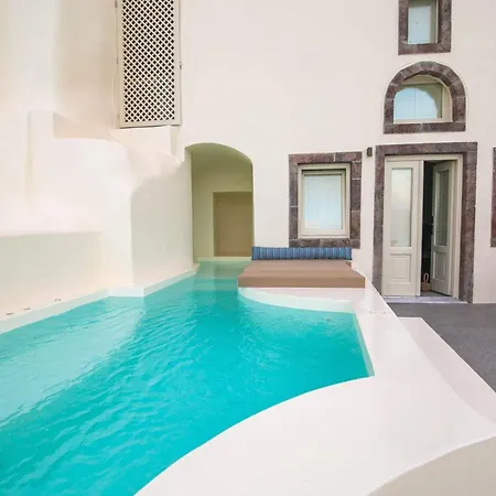 Villa Elegant Santorini Aloia Private Hot Tub Air Conditioning Ía