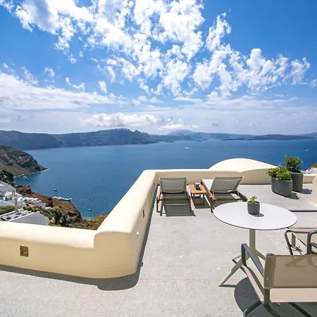 Villa Elegant Santorini Aloia Private Hot Tub Air Conditioning Ía