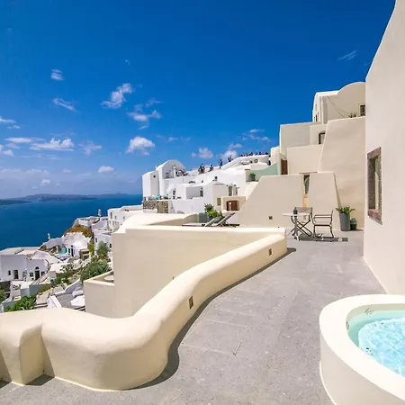 Villa Elegant Santorini Aloia Private Hot Tub Air Conditioning