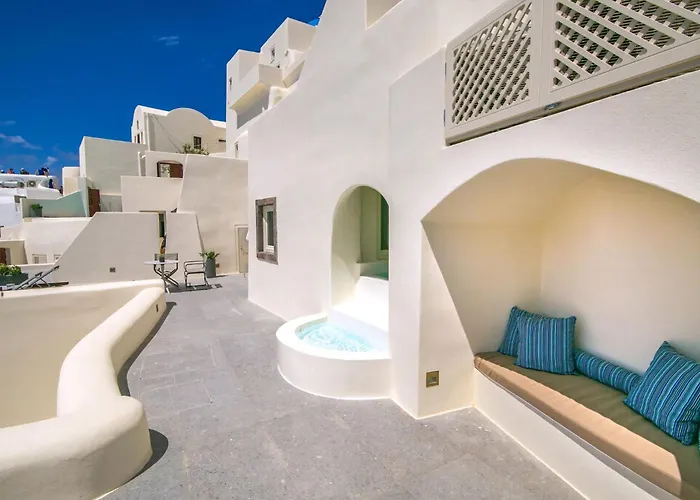 ヴィラ Elegant Santorini Aloia Private Hot Tub Air Conditioning