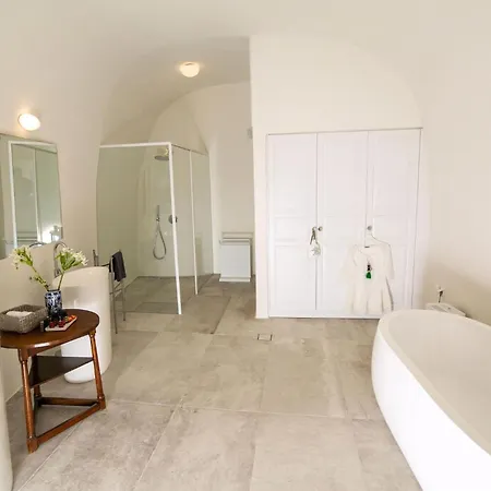 Villa Elegant Santorini Aloia Private Hot Tub Air Conditioning 1 Bedrooms