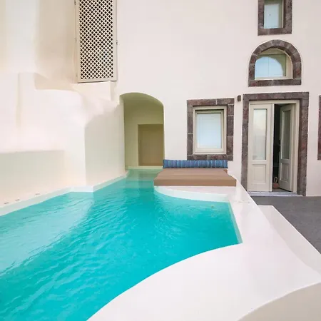 Elegant Santorini Aloia Private Hot Tub Air Conditioning 1 Bedrooms Villa Oia (Santorini)